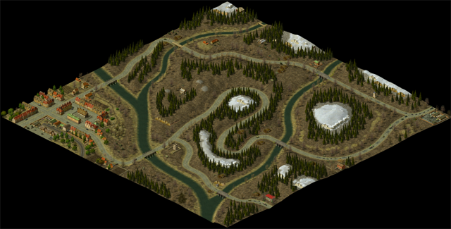 Little Saint Bernard Pass Map Screenshot