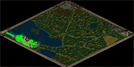 France 1944 - Airport Battle Map Image
